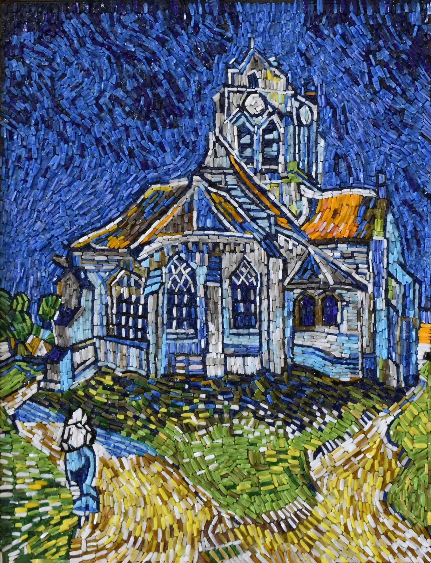 The Church in Auvers-sur-Oise, View from the Chevet